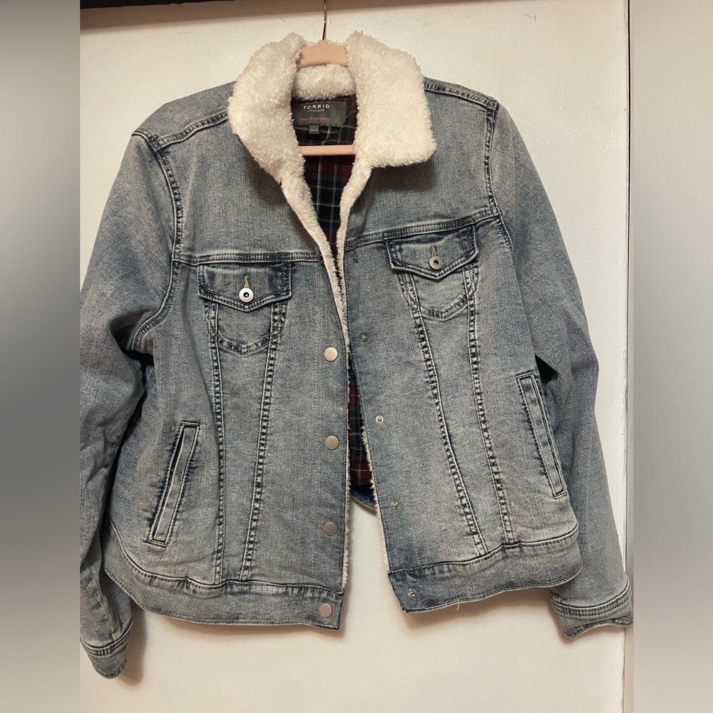 Torrid Jean jacket. Size 1. Thicker. New without tags